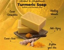 Handmade Cold Pressed Natural Soap Turmeric 