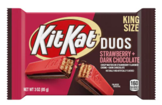 Kit Kat Duos Strawberry & Dark Chocolate King Size  85g