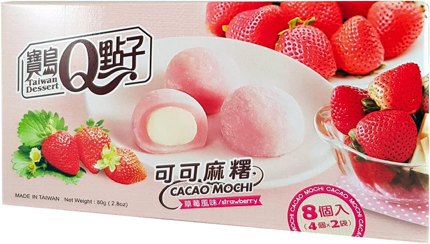 CACAO MOCHI : Strawberry 80g 