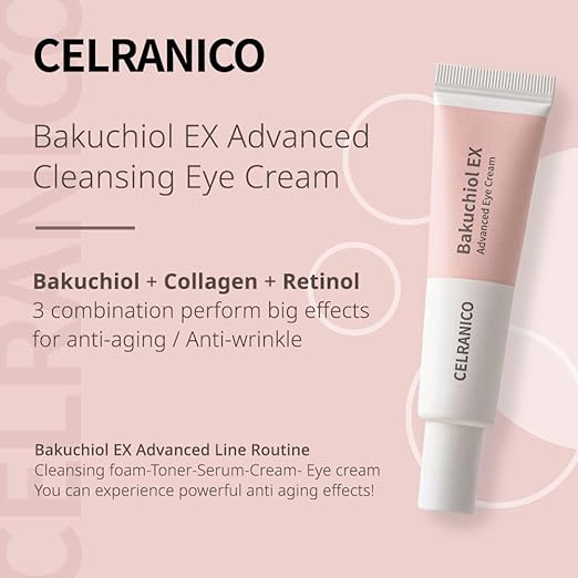 Cleranico Bakuchiol EX Advanced Eye Cream Made in Korea