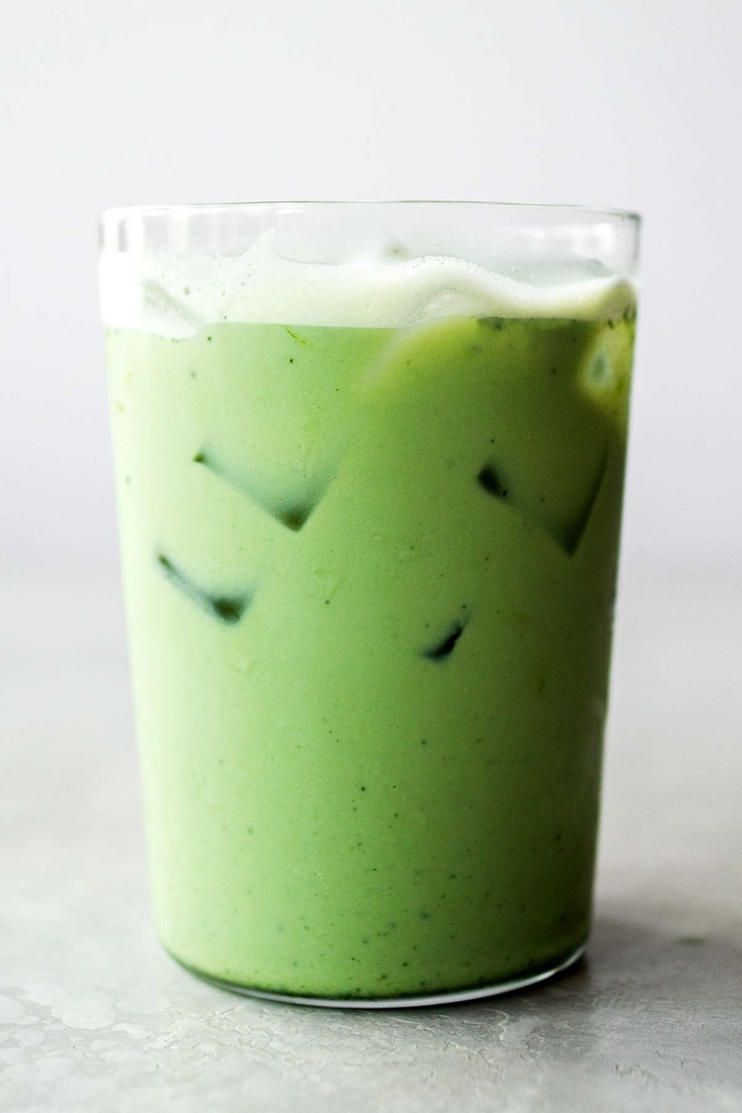 Green Matcha Iced Drink 