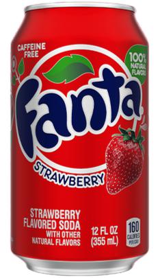 FANTA Can - Strawberry 355 ml   